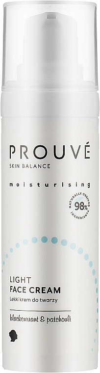 Prouve Крем для лица Skin Balance Moisturising Light Face Cream - фото N1