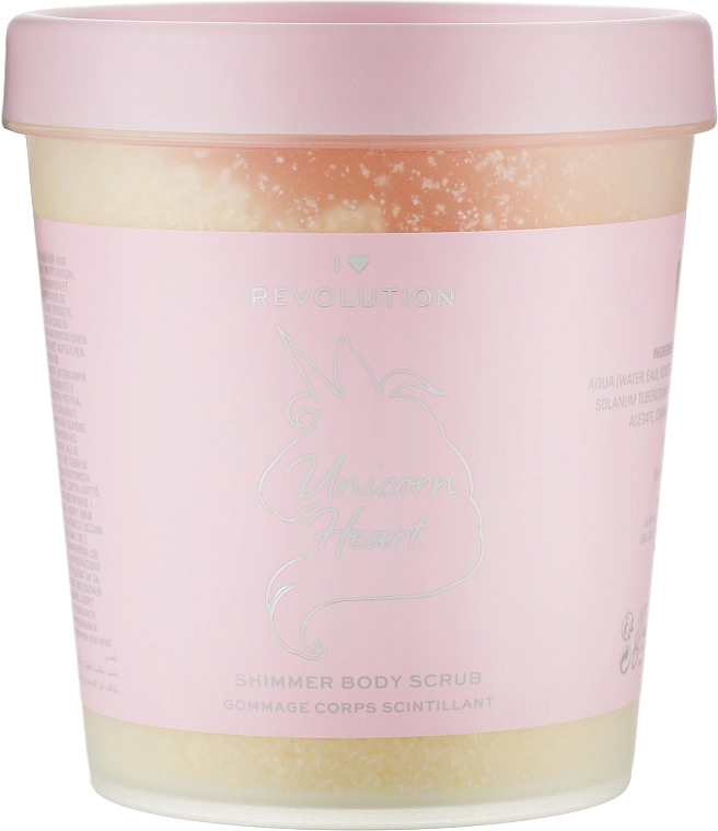 I Heart Revolution Скраб для тіла "Серце єдинорога" Unicorn Heart Glow Body Scrub - фото N1