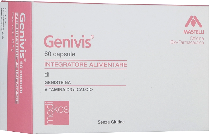 Mastelli Харчова добавка для жінок під час менопаузи Genivis - фото N1