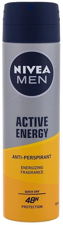 Nivea Набор MEN Active Energy (sh/lot/100ml + sh/gel/250ml + deo/150ml) - фото N4