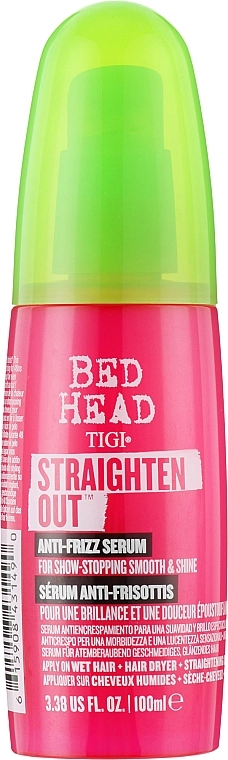 TIGI Сыворотка для выпрямления волос Bed Head Straighten Out Anti Frizz Serum - фото N1