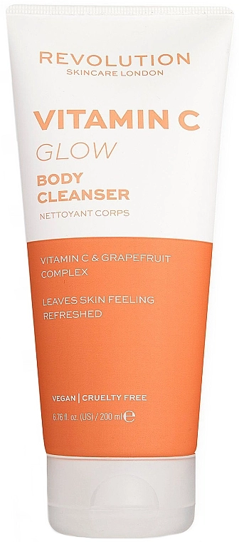 Revolution Skincare Гель для душа Vitamin C Glow Body Cleanser - фото N1