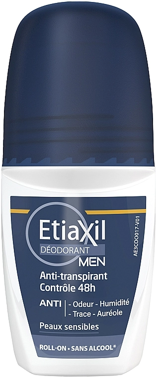 Etiaxil Антиперспірант кульковий, чоловічий Men Antiperspirant Deodorant Protection 48H Roll-on - фото N1