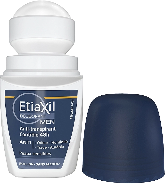 Etiaxil Антиперспірант кульковий, чоловічий Men Antiperspirant Deodorant Protection 48H Roll-on - фото N2