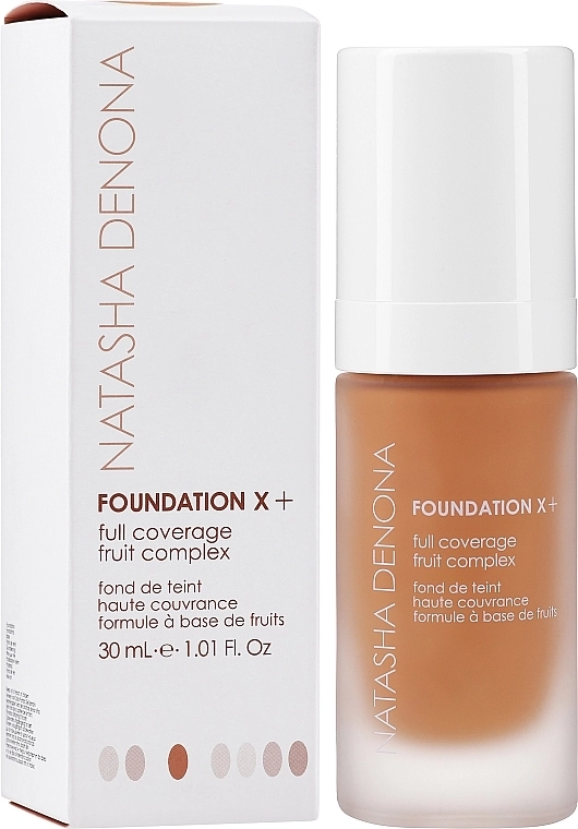 Natasha Denona Foundation X+ Full Coverage Fruit Complex Тональная основа - фото N1