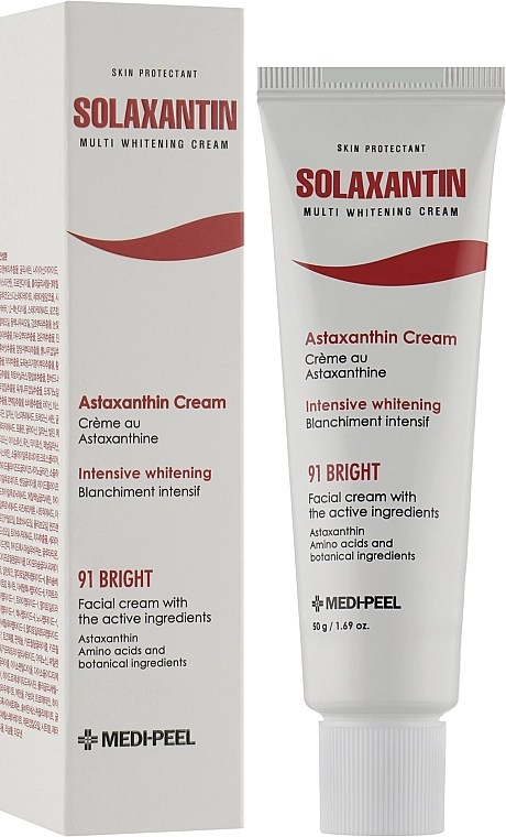 Антиоксидантний крем проти пігментації - Medi peel Solaxantin Multi Whitening Cream, 50 мл - фото N2