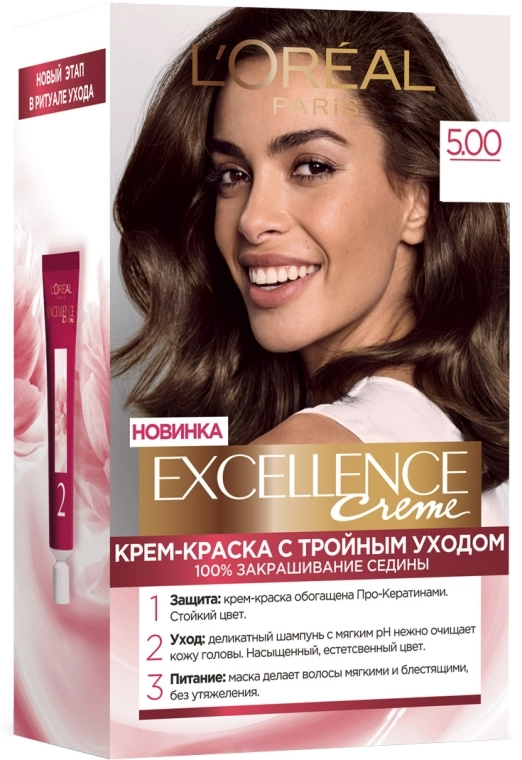 L’Oreal Paris Фарба для волосся LOreal Paris Excellence - фото N1