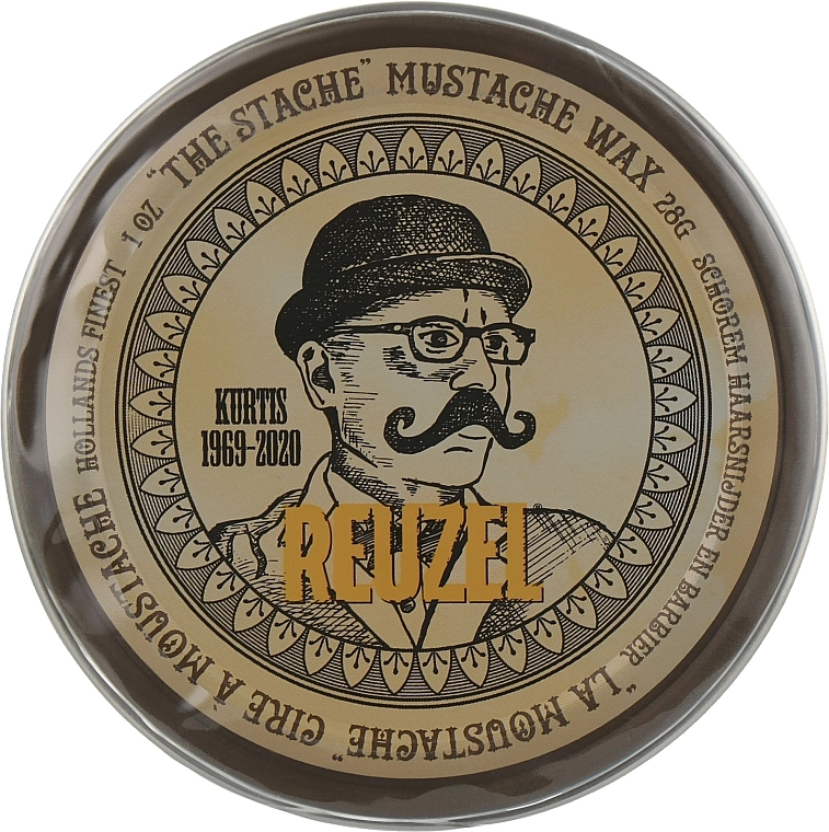 Reuzel Віск для вусів "The Stache" Mustache Wax - фото N1