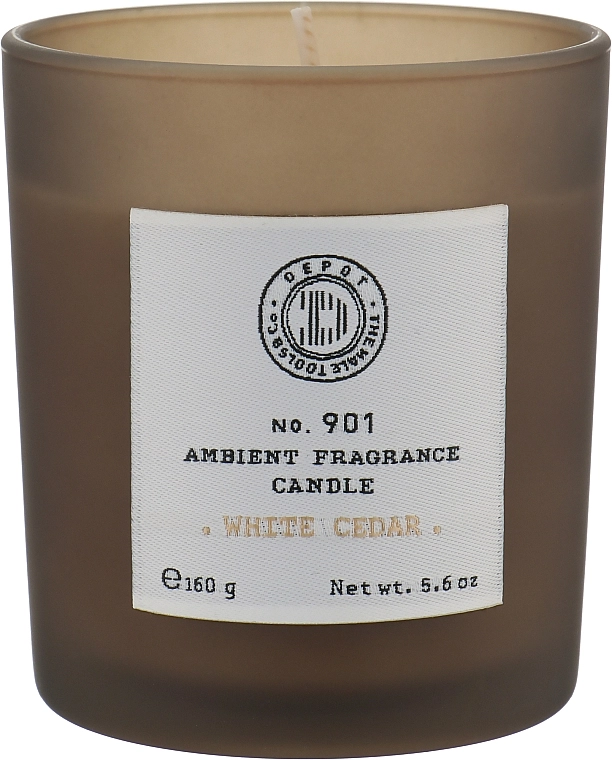 Depot Ароматична свічка "Білий кедр" 901 Ambient Fragrance Candle White Cedar - фото N1
