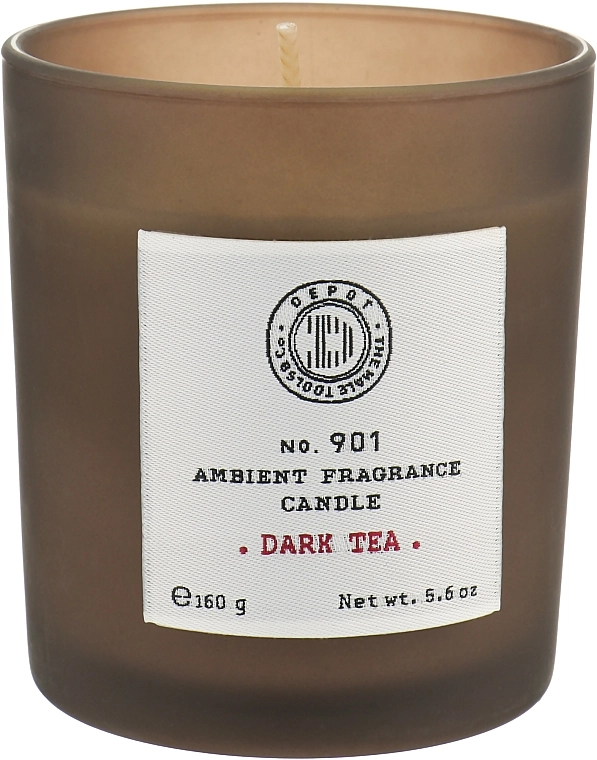Depot Ароматична свічка "Чорний чай" 901 Ambient Fragrance Candle Dark Tea - фото N1