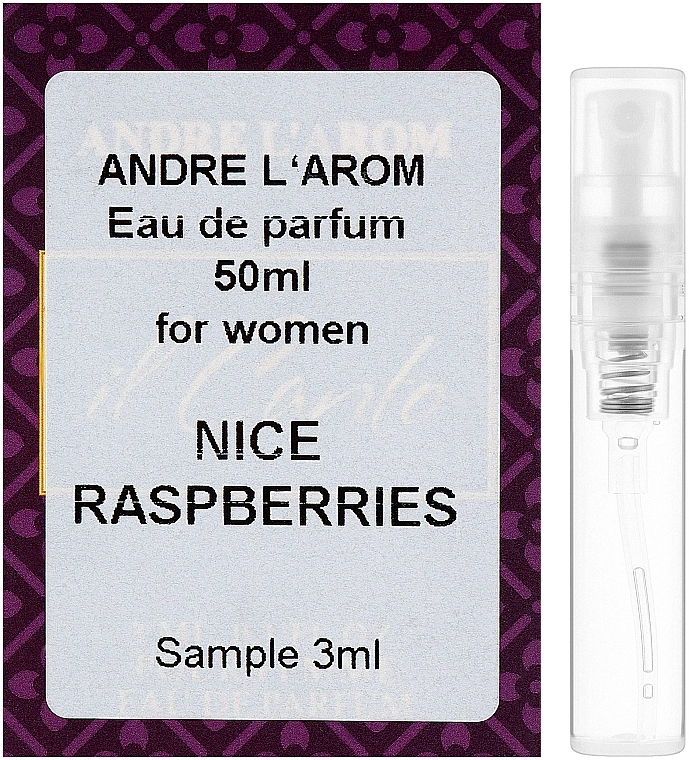 Andre L'arom Andre L`Arom Lovely Flauers "Nice Rasberries" Парфумована вода (пробник) - фото N1