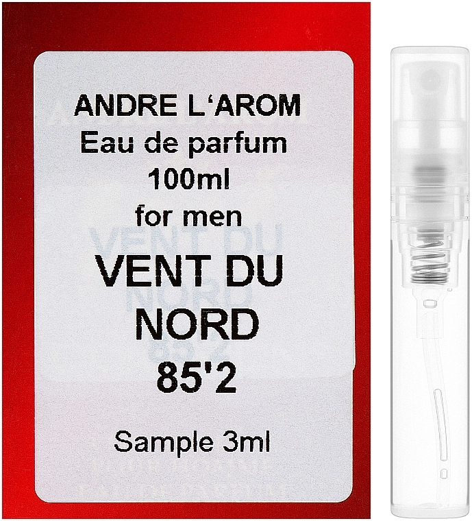 Andre L'arom Andre L`Arom Vent du Nord "85'2" Парфумована вода (пробник) - фото N1