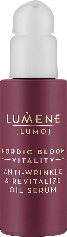 Lumene Олійна сироватка для обличчя від зморщок Nordic Bloom Vitality Anti-Wrinkle & Revitalize Oil Serum - фото N1