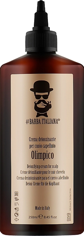 Barba Italiana Детоксифікувальний крем для шкіри голови Olimpico Detoxifying Cream For Scalp - фото N1