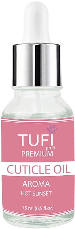 Tufi profi Масло для кутикулы "Жаркий закат" Premium Aroma - фото N1