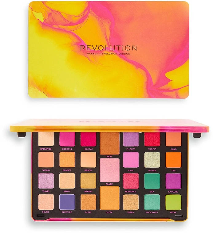 Makeup Revolution Neon Heat Limitless Shadow Palette Палетка тіней - фото N1