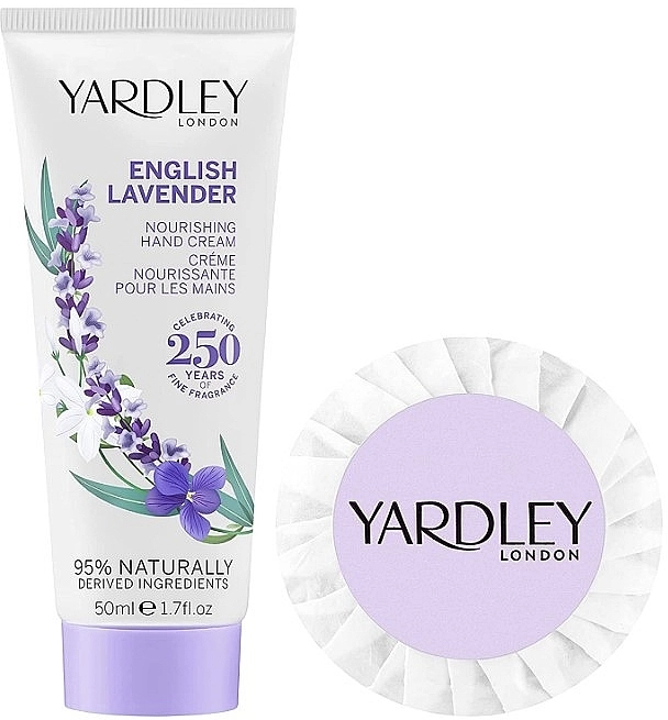 Yardley English Lavender Набір (h/cr/50ml + soap/50g) - фото N2