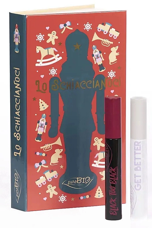 PuroBio Cosmetics Christmas Box The Nutcracker (mascara/9.9ml + primer/10ml) Набор "Щелкунчик" - фото N1