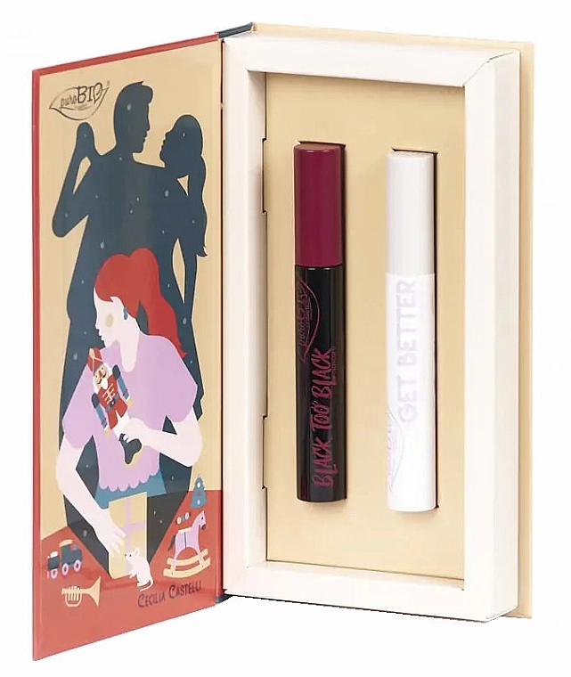 PuroBio Cosmetics Christmas Box The Nutcracker (mascara/9.9ml + primer/10ml) Набір "Лускунчик" - фото N3