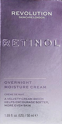Revolution Skincare Крем для лица ночной Retinol Overnight Moisture Cream - фото N1