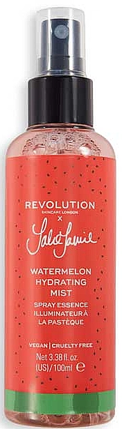 Revolution Skincare Увлажняющий спрей для лица "Арбуз" Moisturizing Facial Spray x Jake-Jamie Watermelon - фото N1