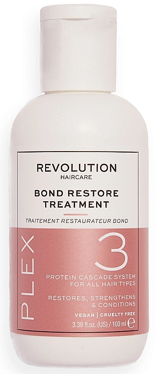 Revolution Haircare Средство для восстановления волос Makeup Revolution Plex 3 Bond Restore Treatment - фото N1