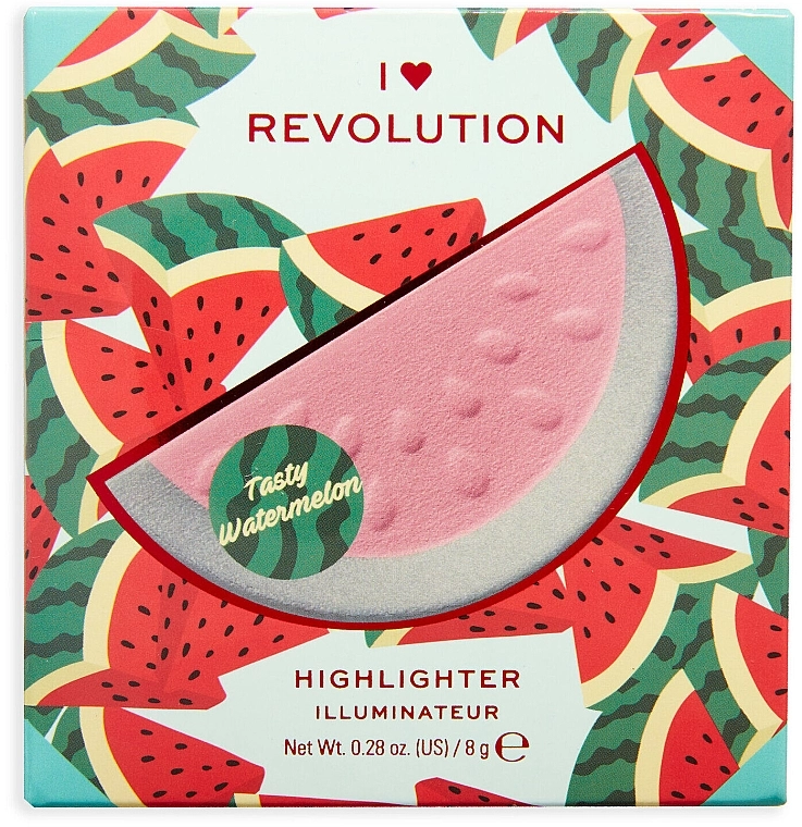 I Heart Revolution Tasty Watermelon 3D Highlighter Хайлайтер - фото N1