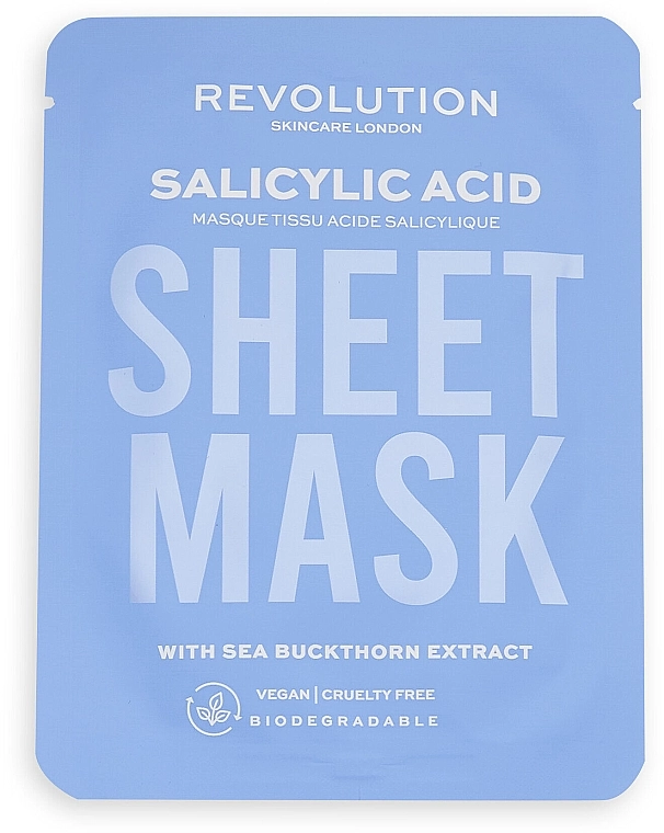 Revolution Skincare Набір Blemish Prone Skin Biodegradable Sheet Mask (3 x f/mask) - фото N3