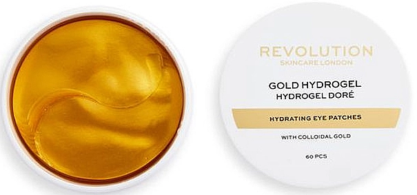 Revolution Skincare Гідрогелеві патчі з колоїдним золотом Hydrogel Moisturizing Patches With Colloidal Gold Eye - фото N1