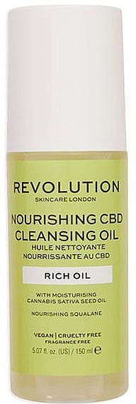 Revolution Skincare Живильна очищувальна олія Nourishing Cleansing Oil CBD - фото N1