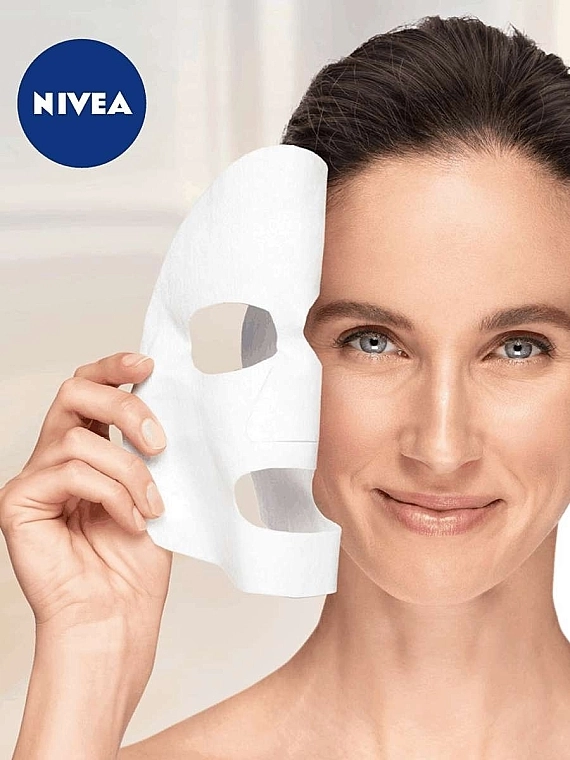 Nivea Кріомаска тканинна для обличчя Hyaluron Cellular Filler - фото N2