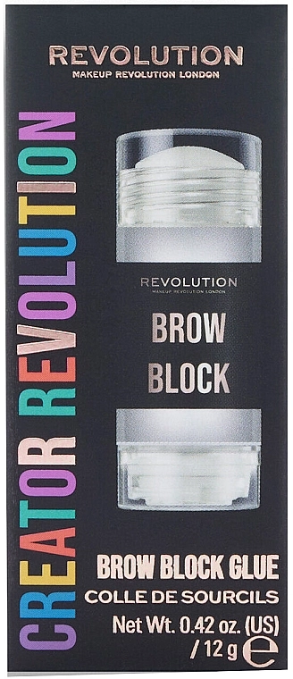 Makeup Revolution Creator Brow Block Фиксатор для бровей - фото N2