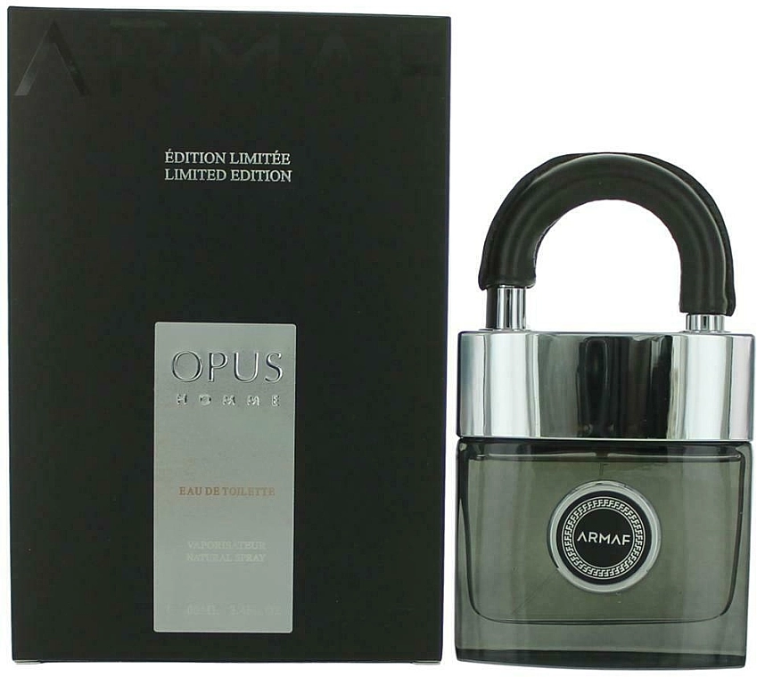 Armaf Opus Homme Non Alcoholic Perfume Oil Туалетная вода - фото N1