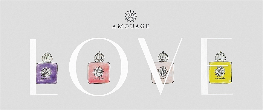 Amouage Love Set Набір (edp/4*7,5ml) - фото N1