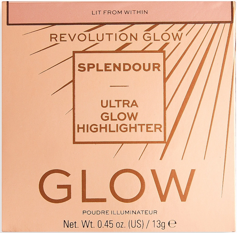 Makeup Revolution Glow Splendour Ultra Highlighter Хайлайтер для обличчя - фото N1