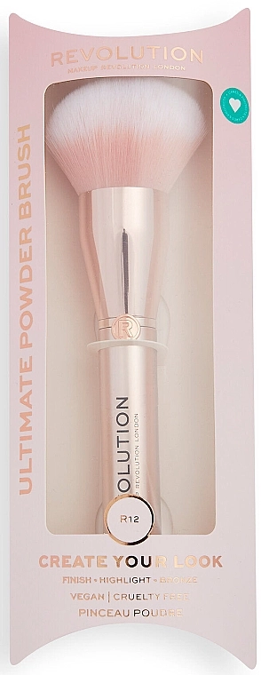 Makeup Revolution Кисть для макияжа Create Ultimate Powder Brush R12 - фото N2
