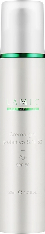 Lamic Cosmetici Крем-гель для обличчя сонцезахисний Crema-Gel SPF 50 - фото N1