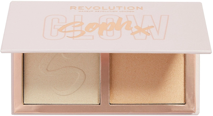 Makeup Revolution X Soph Face Palette Duo Хайлайтер - фото N2