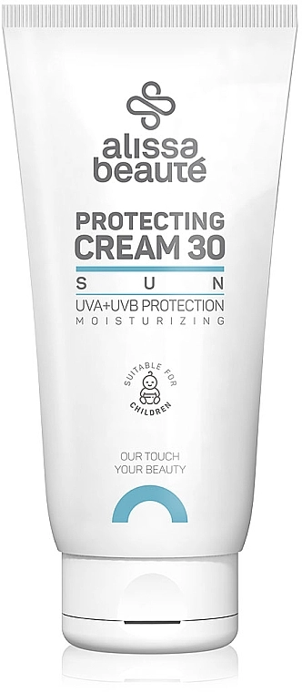 Alissa Beaute Крем сонцезахисний для обличчя й тіла SPF 30 Sun Protecting Cream SPF30 - фото N3