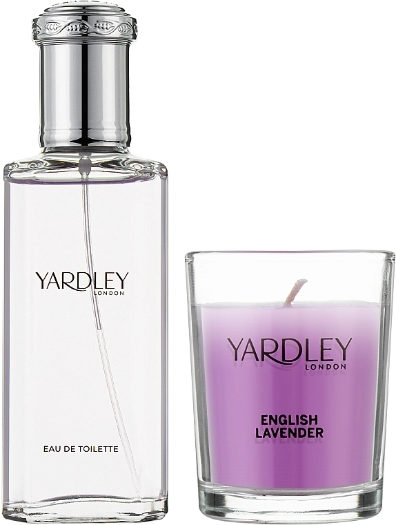 Yardley English Lavender Набір (edt/50ml + candle/120g) - фото N2