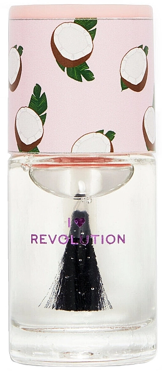 I Heart Revolution Базовое покрытие для ногтей Coconut Nail Polish Base Coat - фото N1