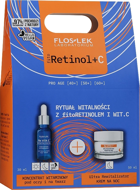 Floslek Набор ReVita C (concentrate/30ml + cream/50ml) - фото N1