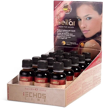 Echosline Набор Seliar Beauty Fluid With Argan Oil (h/oil/15 x 30ml) - фото N2
