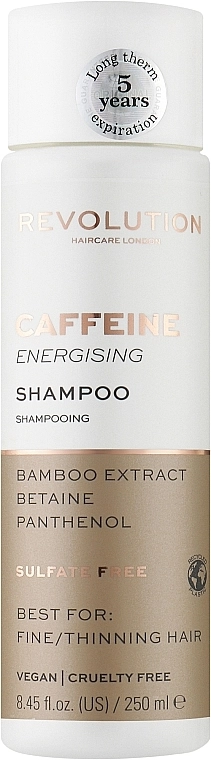 Revolution Haircare Шампунь для тонкого волосся Makeup Revolution Caffeine Energising Shampoo - фото N1