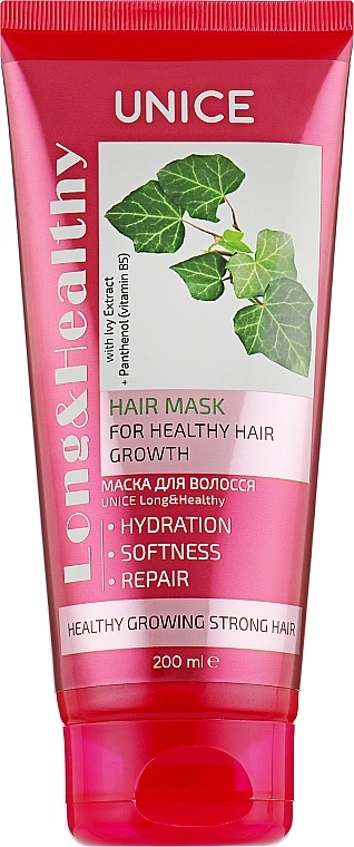 Unice Маска для волосся Long & Healthy Mask - фото N1