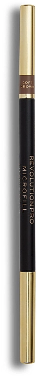 Revolution Pro Microfill Brow Pencil Ультратонкий карандаш для бровей - фото N2