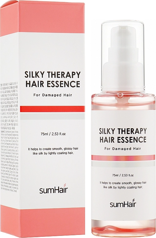 SumHair Есенція для відновлення волосся Silky Therapy Hair Essence For Damaged Hair - фото N2