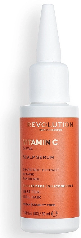 Revolution Haircare Сироватка для шкіри голови з вітаміном С Makeup Revolution Vitamin C Shine Scalp Serum - фото N1