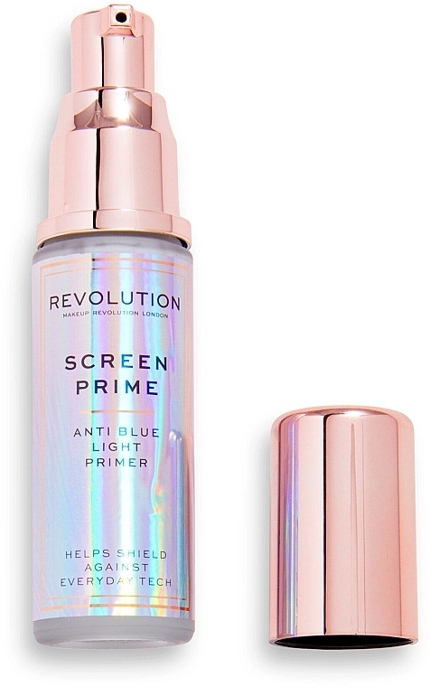 Makeup Revolution Protect Screen Prime Anti Blue Light Makeup Primer Праймер - фото N3