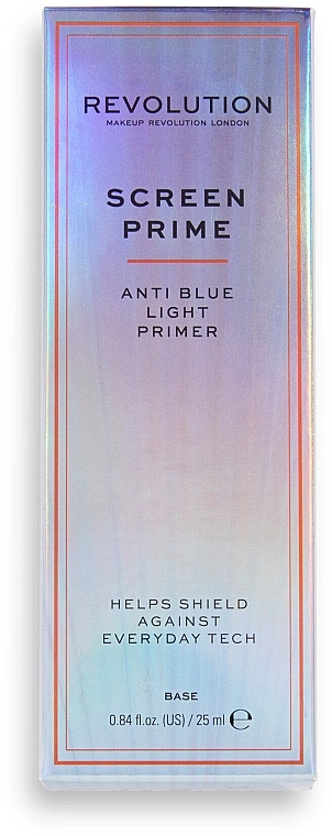 Makeup Revolution Protect Screen Prime Anti Blue Light Makeup Primer Праймер - фото N4